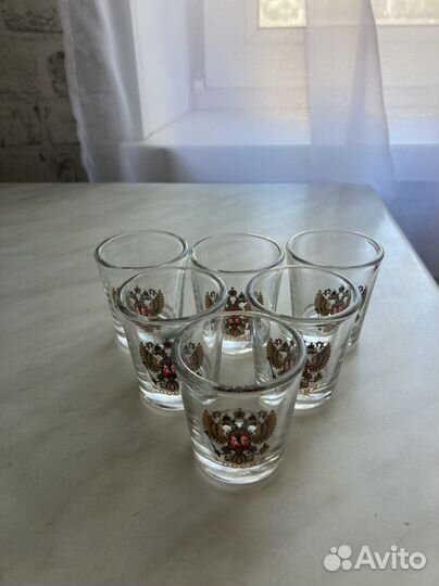 Стопка рюмка 6штук
