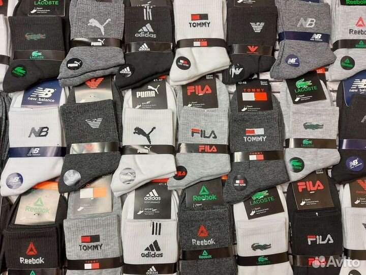 Носки Nike Adidas Puma Reebok