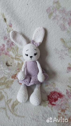 Мягкая игрушка зайка
