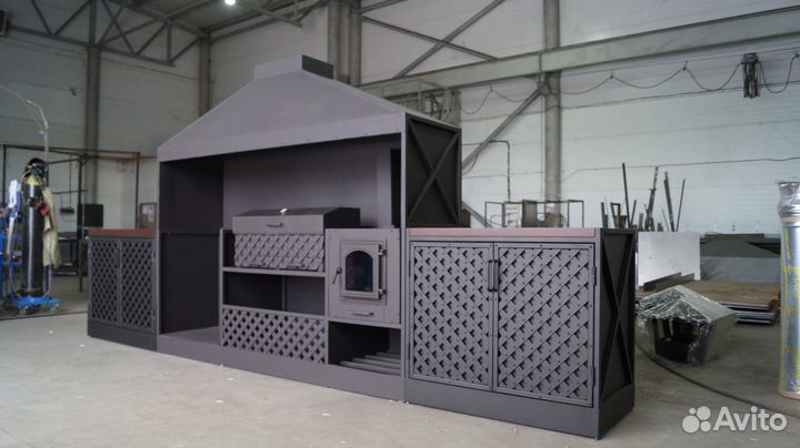 Мангальный комплекс лофт