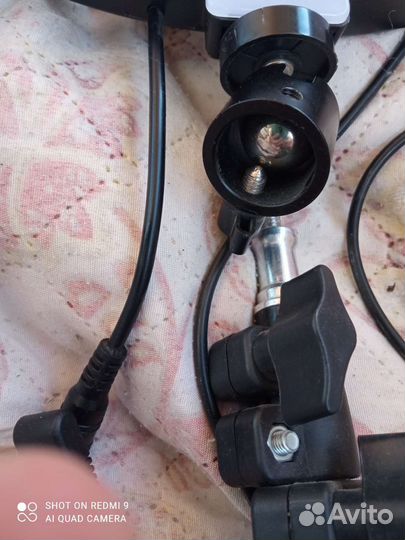 Кольцевая лампа со штативом бу