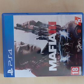 Диск на ps4 mafia 3