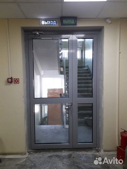 Алюминиевые двери на заказ