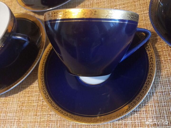 Чайный сервиз лфз Кобальтовый