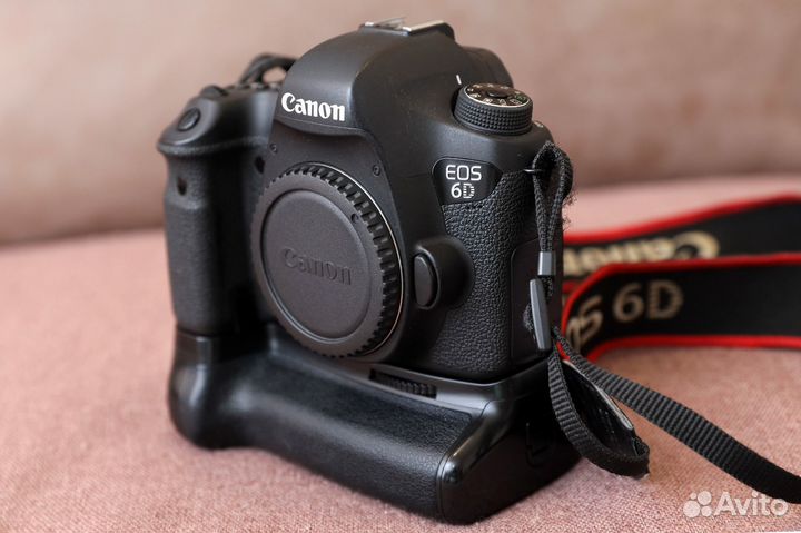 Canon EOS 6D body + батарейный блок