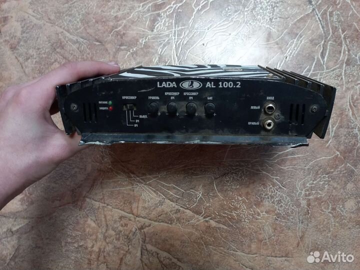 Сабвуфер и усилитель