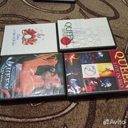 Коллекция DVD группы Queen