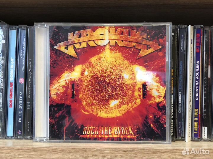 CDr диск самопал Krokus – Rock The Block