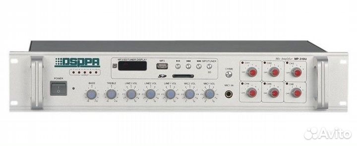 Микшер-усилитель dsppa MP-1010U