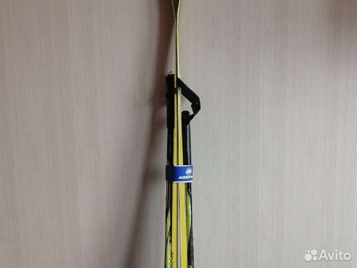 Лыжи с палками laser trek