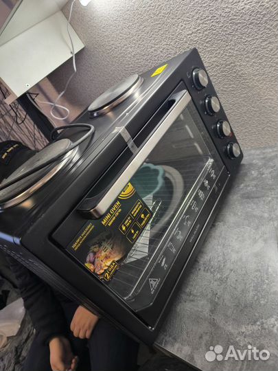 Электрическая мини печь духовка