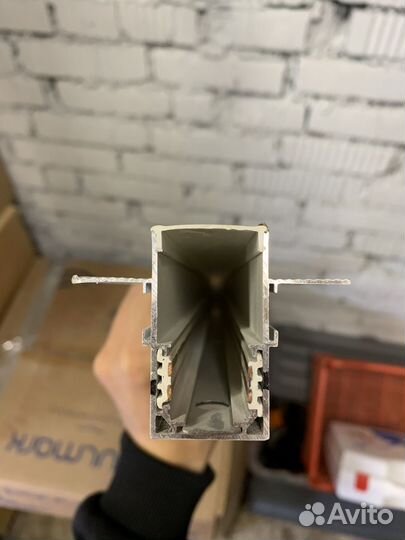 Шинопровод белый трековый для гипсокартона