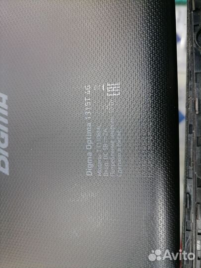 Разборка Digma Optima 1315T 4G (TT1108ML)