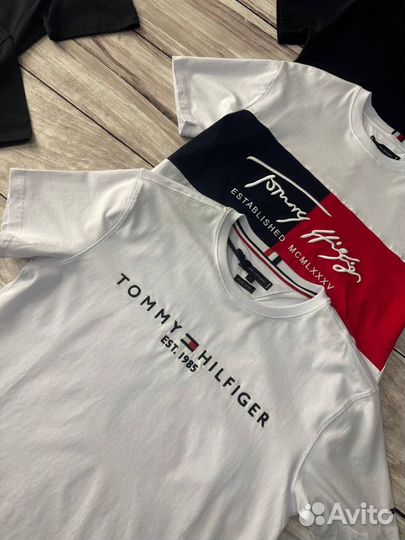 Футболка Tommy Hilfiger хлопок люкс