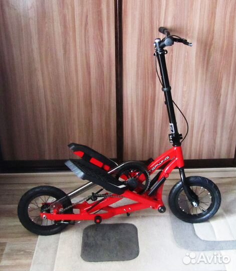 Велостеппер (велосипед-степпер/самокат/тренажёр)