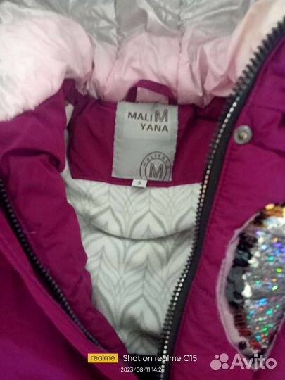 Зимний комбинезон для девочки