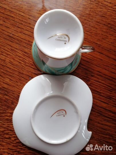 Кофейная пара с подставкой