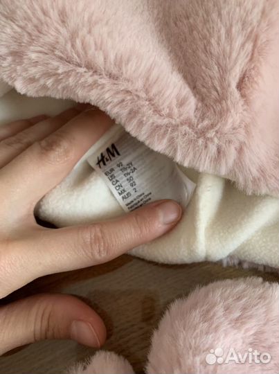 Меховая Шапка и варежки