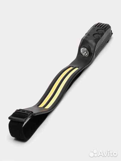 Фонарь налобный, светодиодный, с аккумулятором