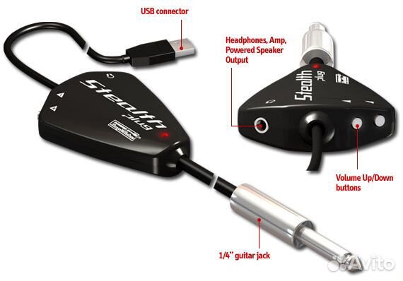 IK multimedia stealthplug CS гитарный интерфейс