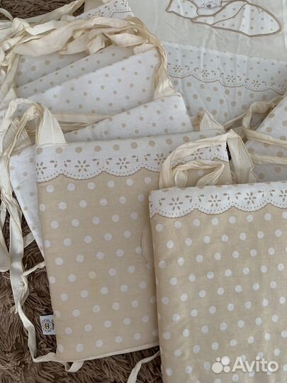 Бортики в кроватку