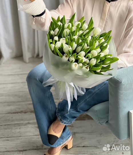 Тюльпаны, 8 марта, розы, букет тюльпанов, белые