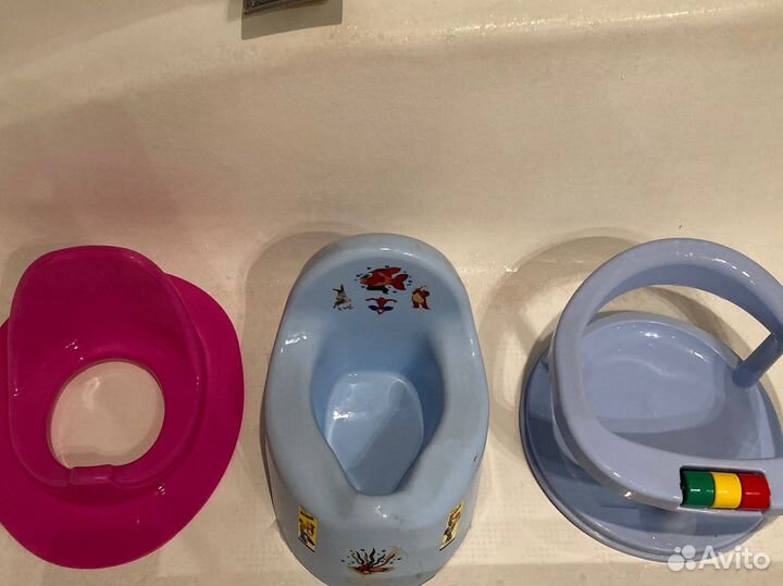 Сидушка на унитаз, горшок, сиденье для купания