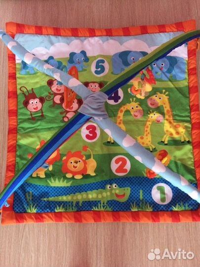 Развивающий коврик «Зоопарк»