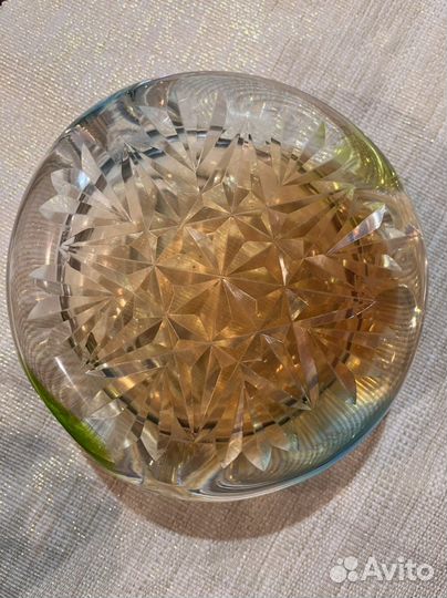 Пепельница винтаж хрусталь СССР