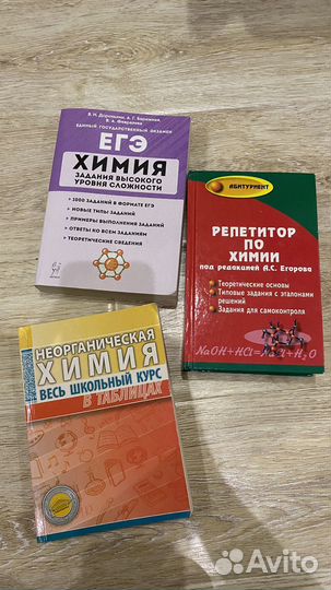 Книги по химии