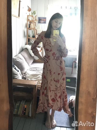 Платье hm миди