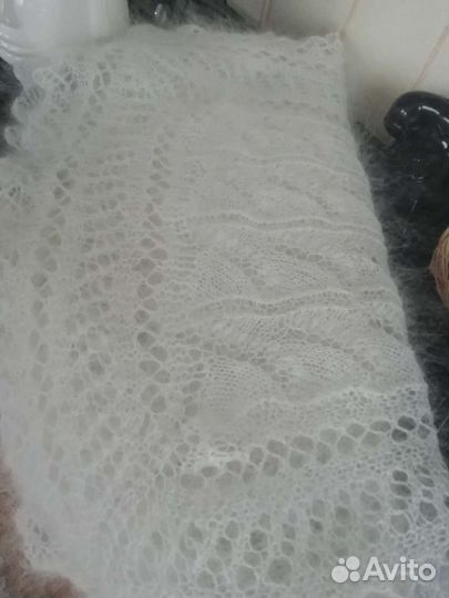 Пуховый платок (шаль) - шарфики разные арнаменты