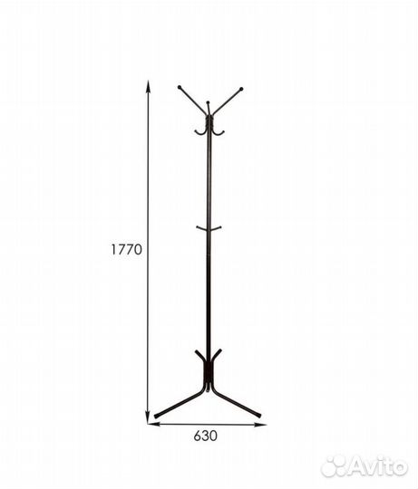 Вешалка напольная
