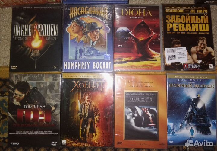 DVD фильмы Беспечный ездок и т.д