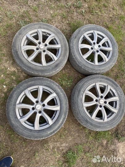 Литые диски r15 на hyundai solaris бу