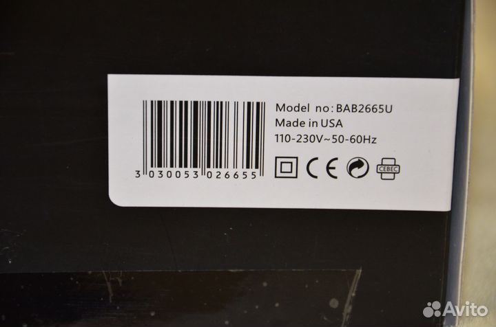 Щипцы, плойка babyliss PRO perfect curl BAB2665U