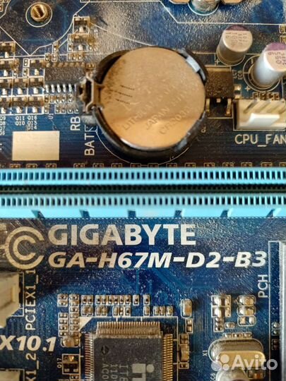 Материнская плата 1155 с процессором i7