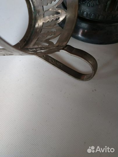 Подстаканники мельхиор