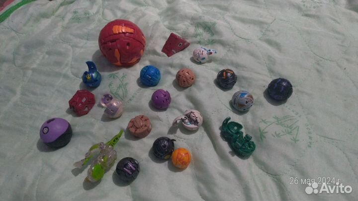 Бакуганы с карточками