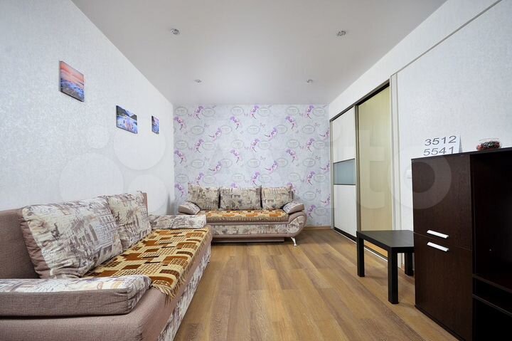 2-к. квартира, 50 м², 1/5 эт.