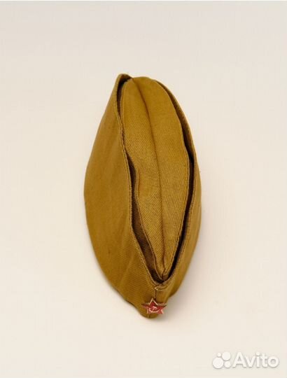 Пилотка военная солдатская на 9 мая со звездочкой