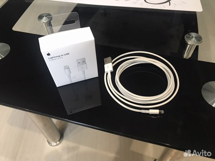 Кабель apple lightning usb 2м