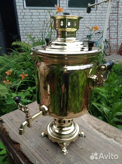 Самовар на 7 литров, угольный