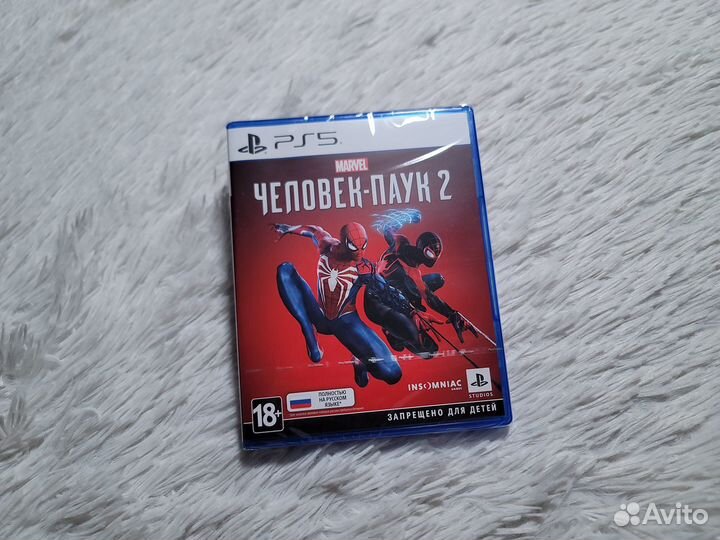 PS5. Spider-Man 2. Человек Паук 2. Новый диск