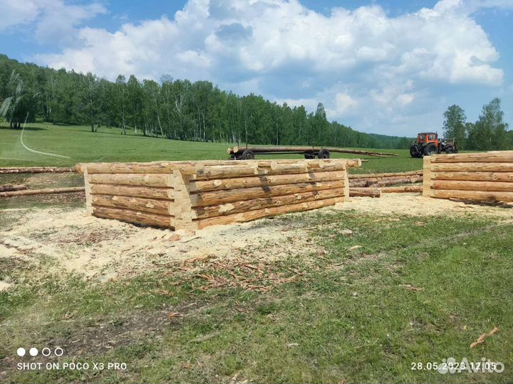 Сруб для бани 3х5