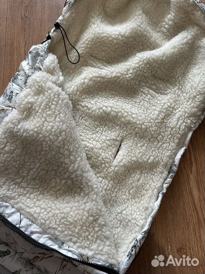 Зимний конверт в коляску amarobaby