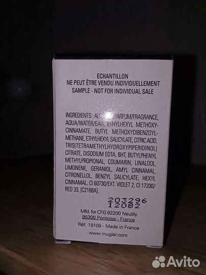 Thierry Mugler Angel,оригинал