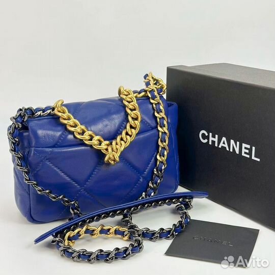 Сумка клатч chanel натуральная кожа