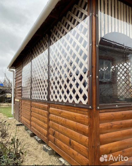 Мягкие окна для беседок и веранд