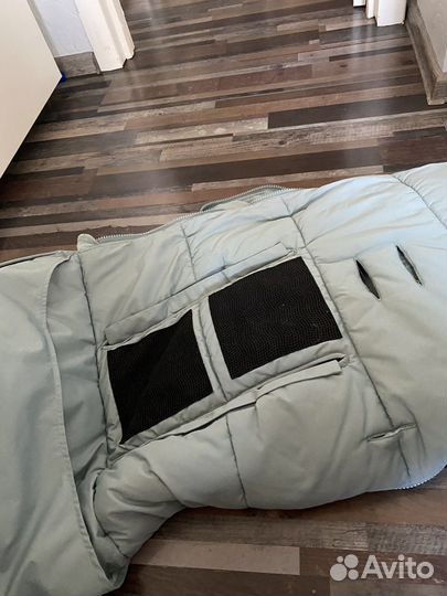 Зимний конверт в коляску leokid